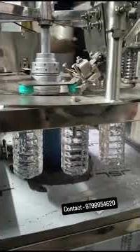 Automatic Water Bottle Filling Machine Process.