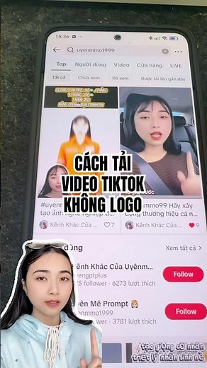 How to download TikTok videos without the watermark #ai #tiktok #mmo #uyenmmo #tips