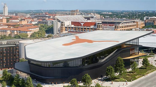 Texas Longhorns unveil plans for new 6,000-seat arena in shadow of CFB stadium