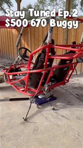 The buggy literally caught on fire twice… EP2 coming soon 🔥