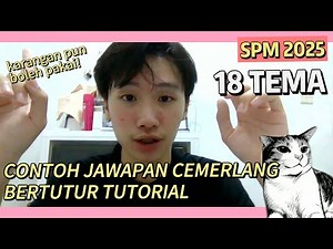 SPM BERTUTUR TUTORIAL BY JUNNN 【TEKNIK CEMERLANG A+ dlm BM】😍😍 MANY USEFUL ANSWERS！💯 TAK TGOK RUGI