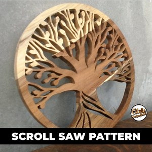 Tree of Life- Scroll Saw Pattern (pdf), Downloadable - Etsy UK