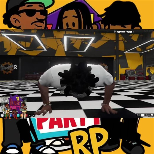 🚨 #housepartyRP 🚨 #EnglewoodNuke #FiveM #fightnight 👀 can’t wait bigcuz 🧱🧱🧱👊🏾 me and you and if you knock me out 🔫🔫🔫😂😠