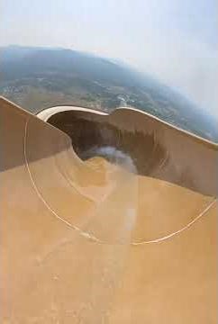 “Extreme Height Water Slide – Real Risk, Real Gravity”