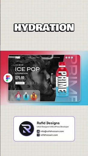 Make a Professional Website UI Design in Figma | Animation in Figma | Figma Tutorial For Beginners