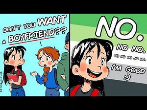 boyfriend? NO THANKS!☺️|🌈 Aromantic Memes