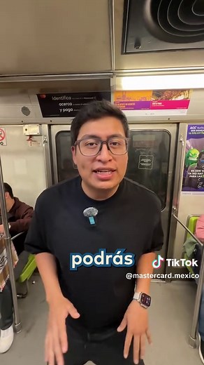 Paga tu viaje del metro con Mastercard Sin Contacto