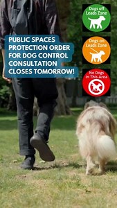The Public Spaces Protection Order for Dog Control Consultation closes tomorrow!🐶 Have your say - https://yourseftonyoursay.sefton.gov.uk/corporate-resources/public-space-protection-order-for-dog-control-cons/ | Sefton Council