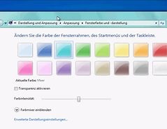 Taskleiste Windows 7 Farbe ändern - Anleitung