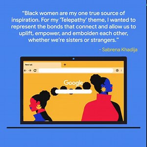 10K views · 470 reactions | Six Black contemporary artists share the inspiration behind their Chrome themes for #BlackHistoryMonth.  Learn about the designs below and then download the backgrounds on the Chrome Web Store: goo.gle/artist-themes | Google Chrome | Facebook