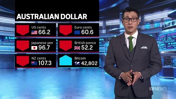 Australian shares close lower as Chinese GDP data confirms slowdown