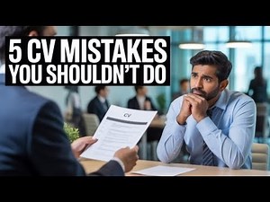 The Most Common CV Mistakes (And How To Avoid Them)