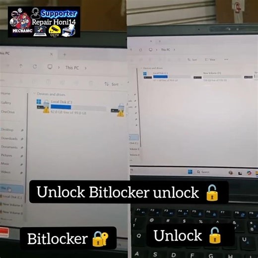BitLocker Unlock Without Password & Recovery Key | Is It Possible?BitLocker bitlocker 🔐