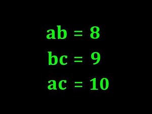 A Nice Math Olympiad Problem | How To Solve?