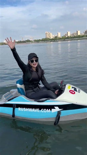 RUSH WAVE BOAT，The boat is so fun#rushwave #Surfing #kartboat #rushwaveboat