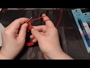 knitting a tube sock #knitting #knittersofinstagram #knitsocks