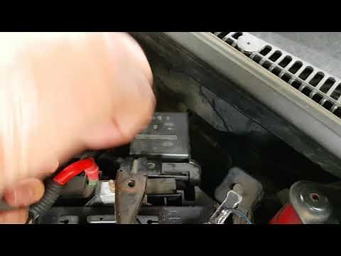 Ford Fiesta fan problem...faulty relay.