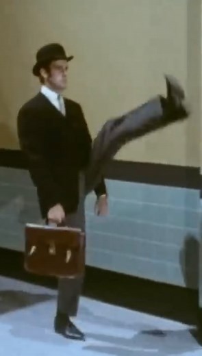 John Cleese | The Ministry of Silly Walks would like to remind you that today is #InternationalSillyWalksDay. Public displays of Silly Walking are... | Instagram