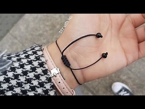 How to make macrame bracelets | adjustable sliding knod | DIY thread bracelet | diy with mg