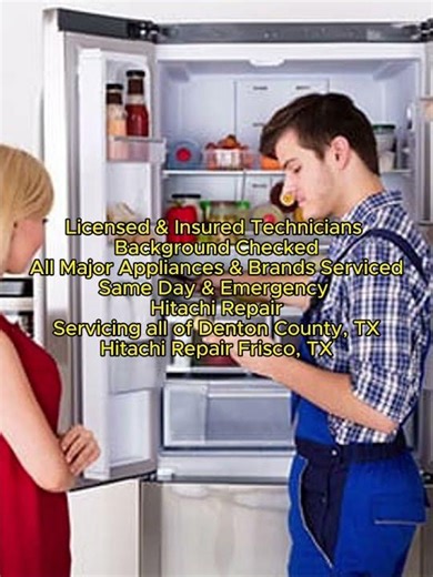 Hitachi Repair Frisco, TX469-780-4282