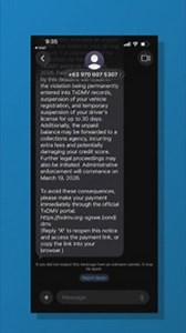 TxDMV warns against text scam threatening Texas drivers with fake fines