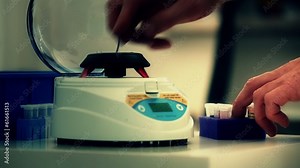 DNA extraction from biological samples by centrifuge