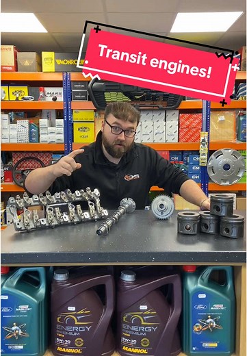Ford Transit Engine Parts Availability in Ireland