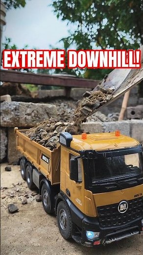 Remote Control Monster Truck Extreme Downhill Rock Run