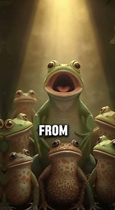 “Why Frogs Sing at Night: The Secret Behind Their Mating Songs” #wildlifeshorts #facts