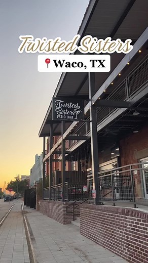 Twisted Sisters Waco TX: Fun Patio Bar with Swings & Margaritas