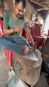 2.6M views · 12K reactions | India! How To Make Steel Sieves Making Process | Yatri Food Vlog | Facebook