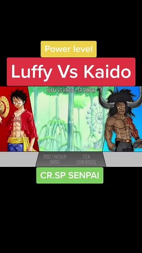 who win?? #anime #powerlevels #Animebattle #luffy #onepiece #kaido #weeb🤓 #fyp #foryourpage #virall #viralvideos #บุพเพinKAKAO
