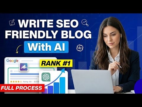How I Write & SEO Optimize a Full Blog Using AI (Step-by-Step Tutorial)