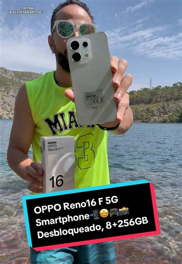 OPPO Reno16 F 5G Smartphone Desbloqueado, 8 256GB, Cámara Selfie Alta calidad #oppo #reno16 #5G #smartphone #altagamma