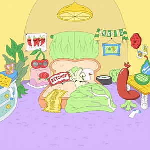 Cheese Horse doesn’t care what time you set your alarm for. When they wake up, it’s time to wake up. | Frigo Cheese Heads