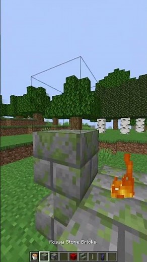 Minecraft Fire Sword 💀 #minecraft
