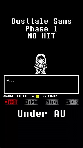 This fight is very tough.. This took 5 days because of pre-final with frame perfects and rng final attack #undertale