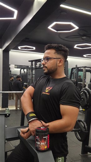 Ayush Sharma on Instagram: "⚡ Ignite your workout with Muscle Bolt Pre-Workout! More power. More focus. More fire. 🔥 #MuscleBolt #PreWorkout #FireBolt #GymFuel #FitnessIndia #EnergyBoost #TrainHard"