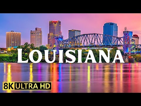 Louisiana 8K Video Ultra HD 120 FPS - 8K TV Test Video - Drone Video