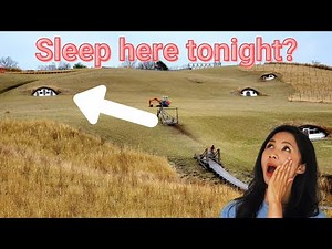 Japan Hobbit house camping trip