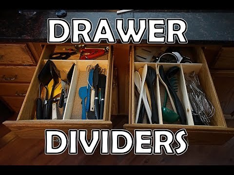 How To Build DIY Drawer Dividers