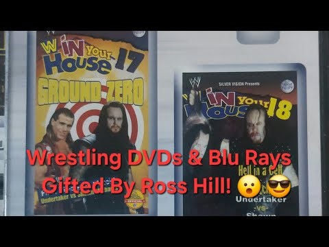 Wrestling DVDs Gifted (October 2025) From Ross Hill