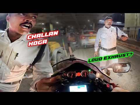 POLICE ne Loud EXHAUST ke pakad liya 😭 KOLKATA entry pe bawal 🤪
