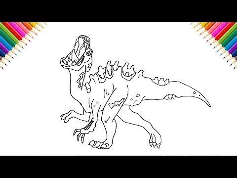 How to Draw Infected Parasaurolophus (Primal)