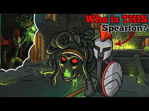 Who is the Red Caped Spearton who killed Medusa in SW2? | Stick war Theory