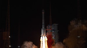 12K views · 82 shares | China launched a new satellite of the BeiDou Navigation Satellite System (BDS) into space from Xichang Satellite Launch Center in southwest China's Sichuan Province at 19:55 Monday (Beijing Time), paving the way for its completion and full global coverage in May. | CGTN | Facebook