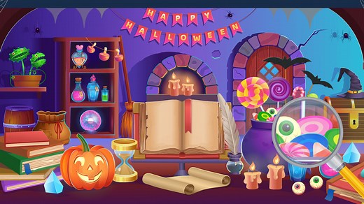 Play Halloween Hidden Objects | Free Online Games. KidzSearch.com