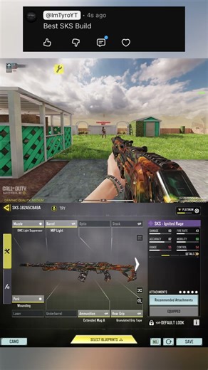Best SKS Build (SKS-1B2A5C8A9A) - Season 2 COD Mobile 2026