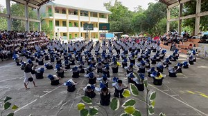 11K views · 113 reactions | Marcos NHS Calisthenics Dance Exercise Contest 22nd Founding Anniversary Contingent number 5 | Raddie A. Ramos | Facebook
