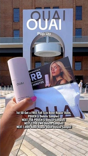 OUAI Pop Up! 🚿